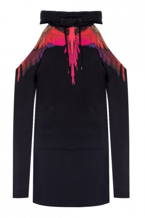 Sweatshirt dress with denuded shoulders, zdjęcie 1 Sweatshirt dress with denuded shoulders od Marcelo Burlon